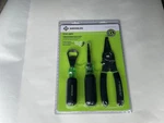 0159-LBFB, 3-PIECE Electrician Tool Kit With Stainless Steel Wire Stripper. Fixed Price $74.98.