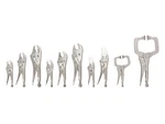 Tekton Locking Pliers And Swivel C-clamp Set, 10 Pieces. Fixed Price $125.00.