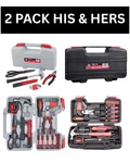 Cartman 39 Piece Set With Toolbox 2 Pack Pink And Red. Fixed Price $24.95.