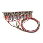 Painless Wiring Switch Panel Kit 50201; 8 Black Dash Mount. Fixed Price $176.16.
