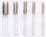 15 Piece Tube Bottle Brush Kit: Brass, White Nylon, And Stainless Steel Bristle. Fixed Price $14.99.