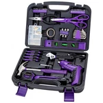 149-PIECE Tool Set With Purple Cordless Screwdriver Essential Household .... Fixed Price $65.60.