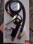 Hyper Tough Htati 1/4" Analog Tire Inflator Gauge With 13.5" Hose. Fixed Price $30.00.