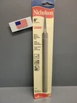 Nicholson File Half Round 8" 21857 Bastard Double Cut New Old Stock * Usa. Fixed Price $28.95.