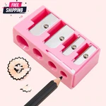1 Four-hole Sharpener Eyeliner Eyebrow Makeup Convenient Rolling Tool. Fixed Price $7.94.