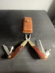 Husky 25TH Anniversary Multi-tool Knife Set With Carry Case. Fixed Price $40.00.