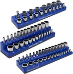 Magnetic Socket Organizer, Tray, 3-PC 1/4-INCH, 3/8-INCH, & 1/2-INCH. Fixed Price $98.16.