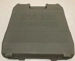 Ryobi 18V HP1802M Portble Carrying Storage Case Only Hard Plastic Gray. Fixed Price $9.99.