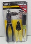 Klein Tools 3-PIECE Electrical Wiring Kit. Fixed Price $40.00.