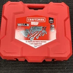 Craftsman Low Profile Mechanics Tool Set, 105PC. Fixed Price $90.24.
