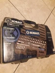 Kobalt 51-PIECE Sae & Metric Socket Set Tool Hard Case 3/8 1/4" Drive. Fixed Price $62.00.