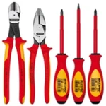 Knipex 9K989822US 5PC Pliers/screwdrr Tool SET-1,000V Insltd. Fixed Price $200.60.