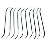 Hawk FR340 10 Pc Double Ended Riffler File Set Precision Tools For Woodworking. Fixed Price $11.53.