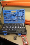 Kobalt 154 -piece Standard (sae)/ Metric Mechanics Tool Set With Hard Case Used. Fixed Price $109.95.
