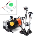 4 Trumpet Train Horn Kit With Psi Air Compressor For Car Truck 150DB. Fixed Price $55.36.