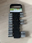 Pittsburgh 15 Piece High Visibility 1/2" Drive Sae/metric Socket Set. Fixed Price $27.59.
