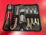 Metric 21 Pc Tool Kit In Zippered Bag (15-6131M). Fixed Price $19.99.