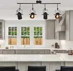 Laluz Track Kit Semi Flush Mountclose To Ceiling Light Fixture, 4SOURCES,.... Fixed Price $65.00.