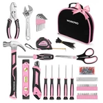 Workpro 236PC Pink Women Tool Kit Household Hand Set Basic Home W/case. Fixed Price $39.99.