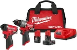 Milwaukee M18 Cordless Combo Tool Kit Red (2696-24). Fixed Price $359.99.