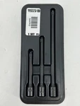 Matco Tools 3 Piece 1/4" Drive Impact Extensions Set 6. Fixed Price $118.74.