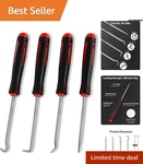 High-quality 4-PIECE Precision Hook Pick Set Ergonomic Design For Ease Of Use. Fixed Price $6.99.