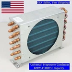 Air Cooled Evaporator Condenser 625W 120X120MM Row 1/4" Tube Copper/aluminium. Fixed Price $99.99.