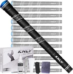 Knly Wrap Golf Grips Midsize Black Blue-pro KIT(13 With All Repair Kits). Fixed Price $49.08.