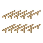 Design House Solid 3IN (76 Mm) Satin Gold Stainless Steel Cabinet Pulls 10 Pack. Fixed Price $50.24.