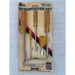Vintage New Great Neck 6 Piece Screwdriver Set Made The Usa Deadstock. Fixed Price $29.99.