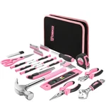 Deko 110 Piece Pink Kit Durable Home Improvement Tools Gift For Women. Fixed Price $36.99.