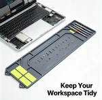 Garage Workshop Magnetic Tool Pad Non-slip Parts Holder Mat With Zones. Fixed Price $35.50.