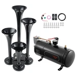 150DB Train Horn Kit 4 Trumpet 12V Air Compressor 120PSI Car Truck Boat. Fixed Price $99.99.