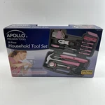 Apollo Precision 39 Piece Household Set - Pink Hard Case New!. Fixed Price $30.95.