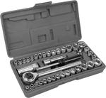 W1173 Juego Dados M Tricos Y Sae 40 Piezas, Unidades 1/4 3/8 Pulgadas. Fixed Price $35.57.