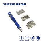 Kuma 31PCS Bits Multi-function Precision Pocket Screwdriver Set Pen Tool Kit. Fixed Price $9.95.