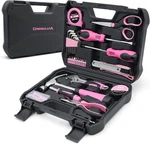 Pink Tool Kit 69 Piece For Women Small Basic Hand Box Home. Fixed Price $49.99.