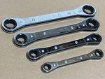 New Proto Tools Usa 4PC 3/8-7/8 Sae Ratcheting Box End Wrench Set, 12 Point. Fixed Price $44.99.