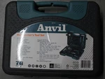 Anvil 76-PIECE Sae And Metric Homeowners Tool Kit With Case. Fixed Price $19.95.