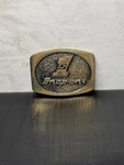 Vintage Solid Brass Snap-on Tools Belt Buckle Bts SPP-557 Made Usa. Fixed Price $14.40.