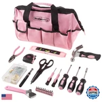 Stalwart 75-HT4095 Tool Kit 123 Pink Heat-treatedpiece Carrying Bag. Fixed Price $71.22.