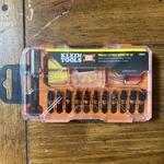 Klein Tools Slim Proflex Impact-rated Bit Set, 12 Pieces 33801S. Fixed Price $14.00.
