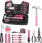 39 Piece Purpose Basic Household Pink Tool Kit For Women - Small Set Wi. Fixed Price $28.87.