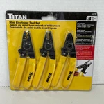 Titan 11476 - 3 Piece Mini Electrical Set Yellow. Fixed Price $34.99.