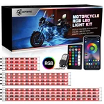 8/12PODS Motorcycle Rgb Led Neon Under Glow Lights Strip Kit For Harley Honda Us. Fixed Price $87.98.