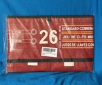 Bull Tools 26 Wrench Roll Organizer Metric & Sae - Up Canvas Pouch. Fixed Price $22.99.