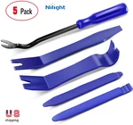 Nilight 5PCS Car Auto Trim Removal Tools Set W/ Window Molding Fastener Remover. Fixed Price $9.99.