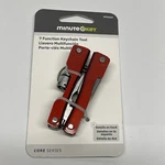 Key Chain Tool 7 Function Pliers Wire Knife Screwdriver Can Opener Led Light Red. Fixed Price $9.79.