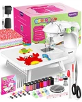 Mini Sewing Machine With 123 Pcs Kit For Beginners, Dual Speed Portabl.... Fixed Price $63.16.