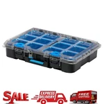 Stack System Tool Box With Removable Organizer Bins Fits Modular Storage. Fixed Price $33.75.